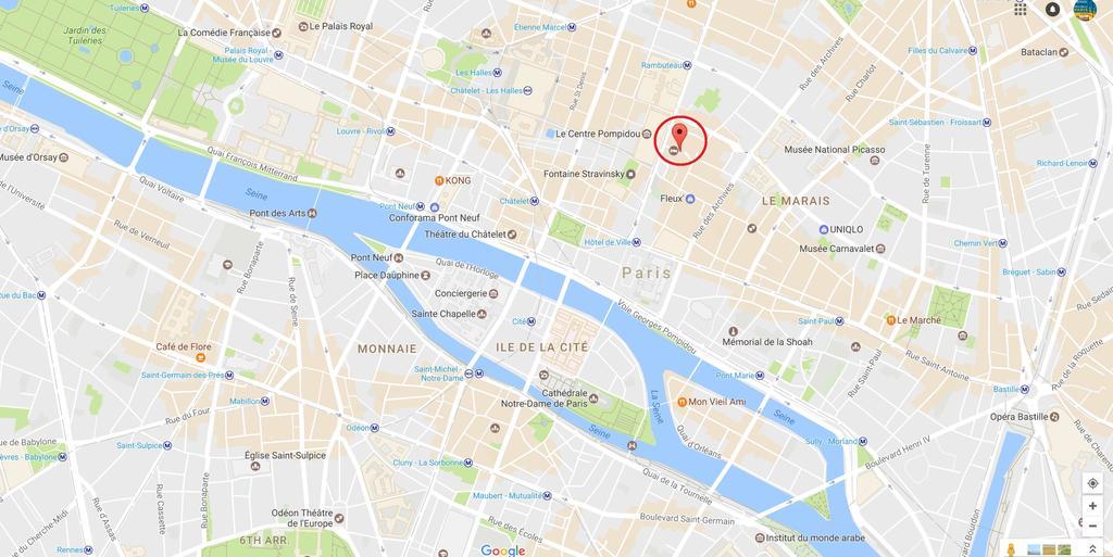 Le Merlot Du Marais Париж Экстерьер фото